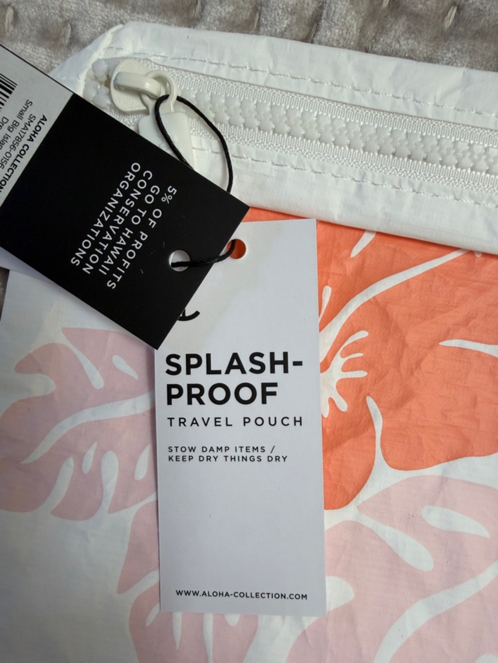 NWT Aloha Big island Hibicus Small Pouch - Picture 5 of 10